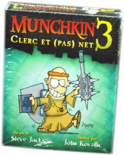JEU MUNCHKIN 3 - CLERICAL ERRORS (CLERC ET PAS NET) (FR)